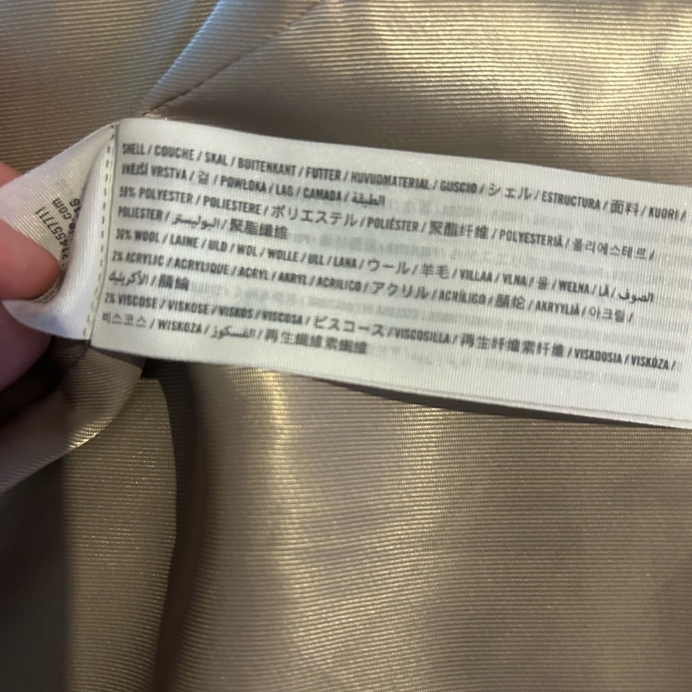 Abercrombie & Fitch Plaid Coat - Picture 4 of 4